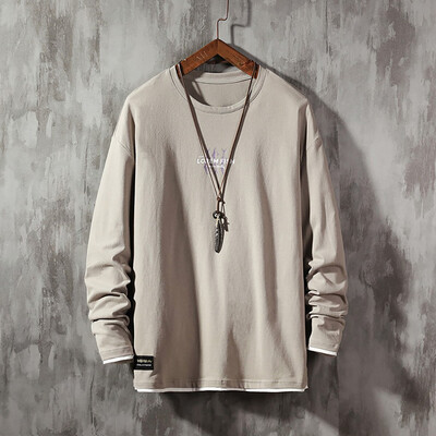 Toponeto Mens Autumn New Trend Fashion Letter Print Loose Comfortable Long Sleeve Tops 
Toponeto Mens Autumn New Trend Fashion Letter Print Loose Comfortable Long Sleeve Tops