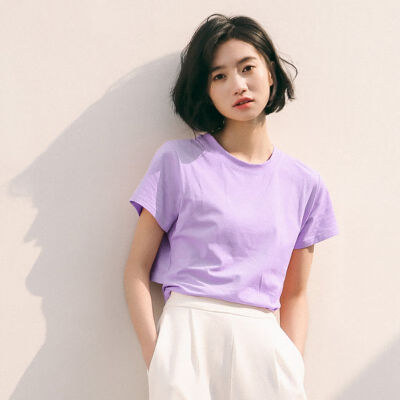 Womens Short Sleeve O-Neck Back Bow Hollow Out Solid T-Shirt Preppy Style Cotton Simple T-Shirts
Womens Short Sleeve O-Neck Back Bow Hollow Out Solid T-Shirt Preppy Style Cotton Simple T-Shirts