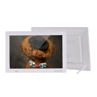 Andoer 133 Inch 1280 800 HD Digital Photo Frame Electronic Picture Album 1080P Video Music Player with Motion Sensor Scroll Sub
Andoer 133 Inch 1280 800 HD Digital Photo Frame Electronic Picture Album 1080P Video Music Player with Motion Sensor Scroll Sub