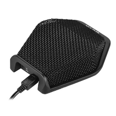 BOYA BY-MC2 Super-cardioid Condenser Conference Microphone with 35mm Audio Jack & 5V USB Interface 16ft Pickup Distance for Confe
BOYA BY-MC2 Super-cardioid Condenser Conference Microphone with 35mm Audio Jack & 5V USB Interface 16ft Pickup Distance for Confe