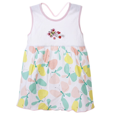 Random Color Infant Summer Baby Girls Cute Embroidery Sleeveless Lovely O-neck A-Line Mini Dress
Random Color Infant Summer Baby Girls Cute Embroidery Sleeveless Lovely O-neck A-Line Mini Dress