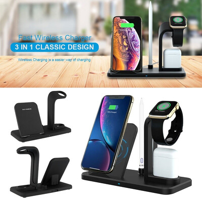 3 In 1 Wireless Charger Compatible Apple Watch 5432 & Airpods 2Pro Qi Fast Wireless Charging
3 In 1 Wireless Charger Compatible Apple Watch 5432 & Airpods 2Pro Qi Fast Wireless Charging