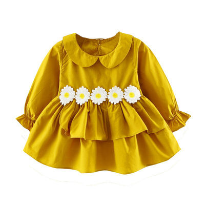 Spring Casual Toddler Girls Cotton Long-sleeved Dresses Baby Princess Dresses 2019 New Fashion Baby Clothing Outfit 0-3Y
Spring Casual Toddler Girls Cotton Long-sleeved Dresses Baby Princess Dresses 2019 New Fashion Baby Clothing Outfit 0-3Y