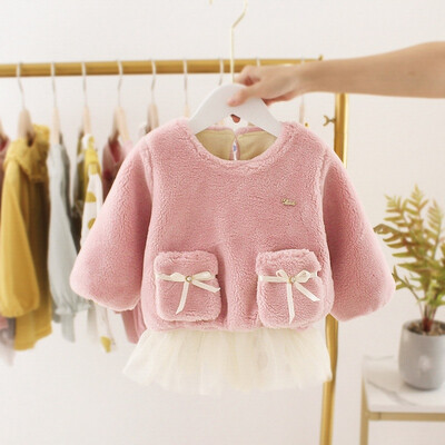 Girls Winter Autumn Lace Round Collar Princess Casual Solid Color Plus Velvet Sweet Long Sleeve Dress
Girls Winter Autumn Lace Round Collar Princess Casual Solid Color Plus Velvet Sweet Long Sleeve Dress