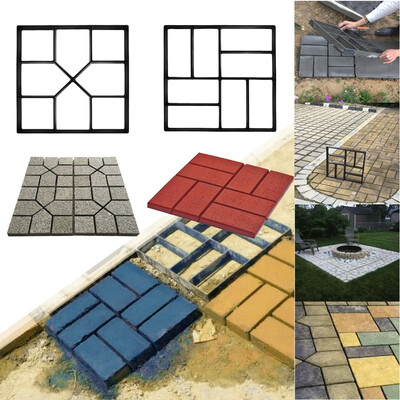 Creative Garden Walk Pavement Mold DIY Manually Paving Cement Brick Concrete Molds Path Maker
Creative Garden Walk Pavement Mold DIY Manually Paving Cement Brick Concrete Molds Path Maker