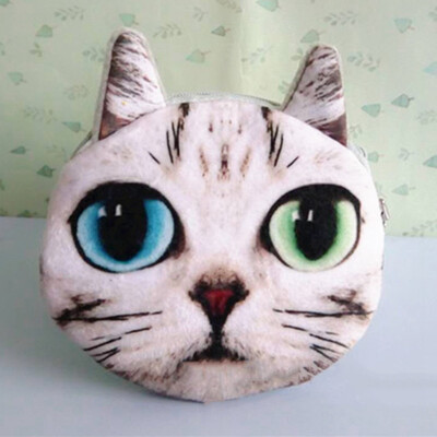 Hot Cute Cartoon Kitten Series Comet People Coin Purse Key Bag Cat Head Dog Head Printing Coin Bag
Hot Cute Cartoon Kitten Series Comet People Coin Purse Key Bag Cat Head Dog Head Printing Coin Bag