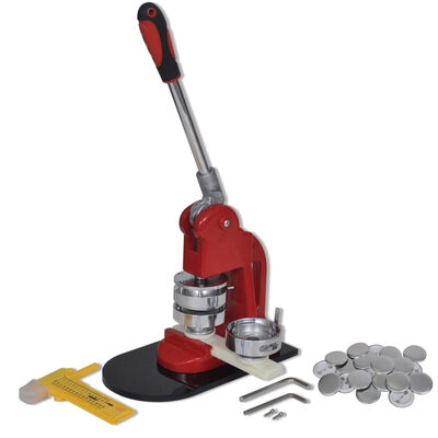Badge Maker Machine 23" with Circle Cutter & 500 Button Parts
