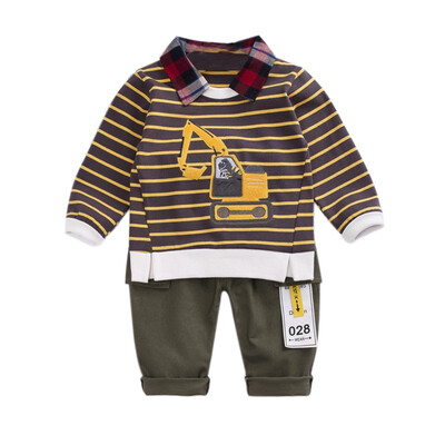 Cotton Kids Long Sleeve Sweatshirt Blouse Trousers Fashion Pullover Tops Pants Outfits Infant Toddler Baby Boys Sets
Cotton Kids Long Sleeve Sweatshirt Blouse Trousers Fashion Pullover Tops Pants Outfits Infant Toddler Baby Boys Sets