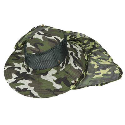 Outdoor Fishing Hat Wide Brim Man Breathable Mesh Fishing Cap Beach Hats Camouflage Sun UV Protection Shade Hat
Outdoor Fishing Hat Wide Brim Man Breathable Mesh Fishing Cap Beach Hats Camouflage Sun UV Protection Shade Hat
