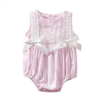 Summer Newborn Baby Girls Romper Sleeveless Clothings Lace Floral Pattern Cotton One-Piece Romper
Summer Newborn Baby Girls Romper Sleeveless Clothings Lace Floral Pattern Cotton One-Piece Romper