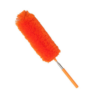 Extendable High Reach Microfiber Head Anti-slip PP Handle Duster Flexible Dust Removal Duster