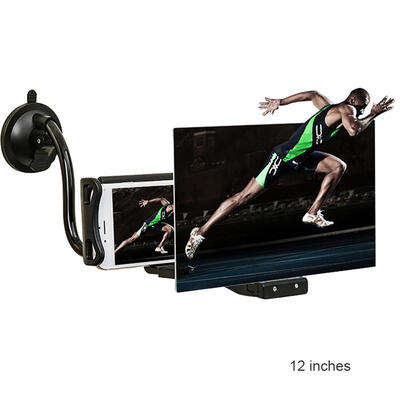 812 Inches Phone Screen Magnifier High Definition 3D HD Video Amplifier Adjustable Flexible Suction Phone Holder Stand Bracket
812 Inches Phone Screen Magnifier High Definition 3D HD Video Amplifier Adjustable Flexible Suction Phone Holder Stand Bracket