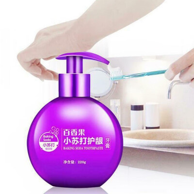 New 220g Pressed Baking Soda Toothpaste Teeth Whitening Cleaning Hygiene Oral Care Passion Fruit dental toothpaste White Tooth
New 220g Pressed Baking Soda Toothpaste Teeth Whitening Cleaning Hygiene Oral Care Passion Fruit dental toothpaste White Tooth