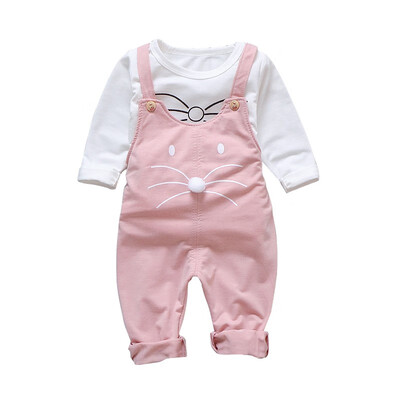 2pcsOutfits Baby Girl Clothes Toddler Newborn Girl Autumn Outfits Long Sleeve TopsStrap Cute Cat Trousers Party Casual Set
2pcsOutfits Baby Girl Clothes Toddler Newborn Girl Autumn Outfits Long Sleeve TopsStrap Cute Cat Trousers Party Casual Set