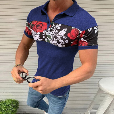 Fashion Summer Men Hawaiian Shirts Floral Short Sleeve Lapel T-shirt Casual Top
Fashion Summer Men Hawaiian Shirts Floral Short Sleeve Lapel T-shirt Casual Top