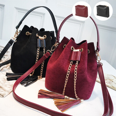 New Mini Crossbody Handbags Cute Suede Bucket Bag Organizer Small Tassel PU Leather Womens Shoulder Messenger Bags
New Mini Crossbody Handbags Cute Suede Bucket Bag Organizer Small Tassel PU Leather Womens Shoulder Messenger Bags