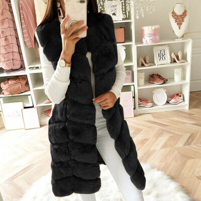 Toponeto Womens Faux Fur Long Vest Sleeveless Waistcoat Body Warmer Jacket Coat Outwear
Toponeto Womens Faux Fur Long Vest Sleeveless Waistcoat Body Warmer Jacket Coat Outwear