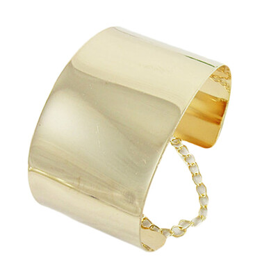 Wonderful BraceletsGift Women Fashion Wide Mirror Metallic Silver Gold Chains Bangle Punk Bracelets
Wonderful BraceletsGift Women Fashion Wide Mirror Metallic Silver Gold Chains Bangle Punk Bracelets