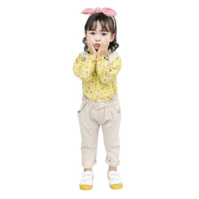 Kids Girls Clothing Sets Autumn Baby Girl Clothes Casual Long Sleeve Floral Blouse TopsPants Trouser Costume Set 2Pcs Suits
Kids Girls Clothing Sets Autumn Baby Girl Clothes Casual Long Sleeve Floral Blouse TopsPants Trouser Costume Set 2Pcs Suits