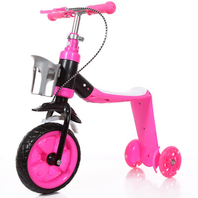 2 in 1 Kids Child Scooter Balance Car Childrens Balance Bike Baby Multifunctional Tricycle with 3 Wheels Stand Seat Folding
2 in 1 Kids Child Scooter Balance Car Childrens Balance Bike Baby Multifunctional Tricycle with 3 Wheels Stand Seat Folding