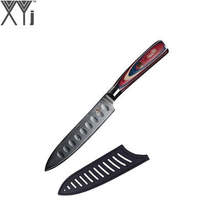 XYj Slicing VG10 Damascus Kitchen Knife Tools Wood Handle 67 Layer Japanese Damascus Kitchen Cooking Tools Free Knife Cover 
XYj Slicing VG10 Damascus Kitchen Knife Tools Wood Handle 67 Layer Japanese Damascus Kitchen Cooking Tools Free Knife Cover