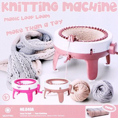 2240 Needle Positions Hand Mini Knitting Braiding Machine Weaving Loom Knit for Wool Scraf Hat Tube Plain Knit
2240 Needle Positions Hand Mini Knitting Braiding Machine Weaving Loom Knit for Wool Scraf Hat Tube Plain Knit