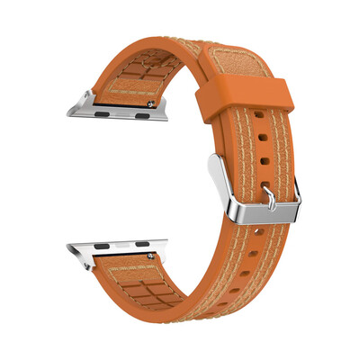 〖Follure〗Leather Silicone Watch Bracelet Strap Band For Apple Watch Series 123 38mm BK
〖Follure〗Leather Silicone Watch Bracelet Strap Band For Apple Watch Series 123 38mm BK