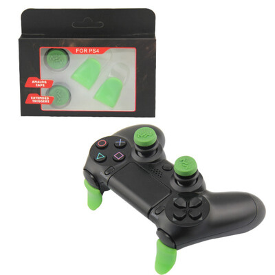 1 set Analog Cap Extended Triggers Thumbstick Grips Enhanced Thumbstick Caps L2 R2 Trigger Extended Button for Playstation PS4
1 set Analog Cap Extended Triggers Thumbstick Grips Enhanced Thumbstick Caps L2 R2 Trigger Extended Button for Playstation PS4