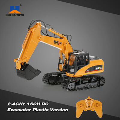 HUI NA TOYS 24GHz 15CH Engineering Electric Excavator Construction Truck RC Car Plastic Version
HUI NA TOYS 24GHz 15CH Engineering Electric Excavator Construction Truck RC Car Plastic Version