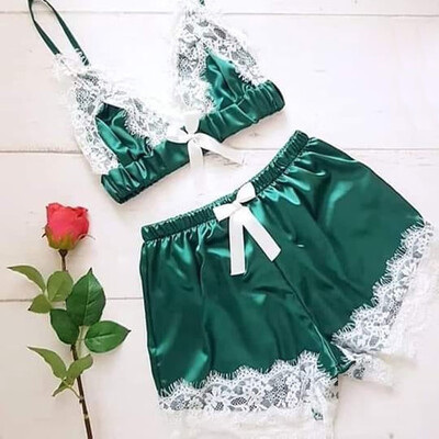 Gobestart Sexy Women Lady Lace Flower Bra Bowknot Shorts Set Underwear Pajamas Sleepwear
Gobestart Sexy Women Lady Lace Flower Bra Bowknot Shorts Set Underwear Pajamas Sleepwear