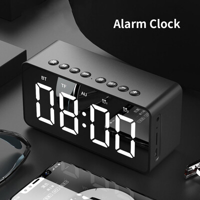 Super Bass Wireless Stereo Speakers Mirror Alarm Clock Portable Bluetooth Speaker Mirror Alarm Clock
Super Bass Wireless Stereo Speakers Mirror Alarm Clock Portable Bluetooth Speaker Mirror Alarm Clock