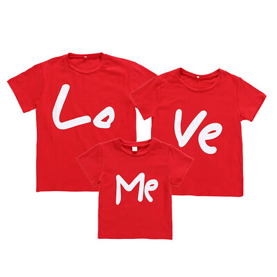 Summer Family Matching Clothes Baby Cotton Letter Print T-shirt Father Mather Summer Adult Kids Girls Boy Mommy Tops
Summer Family Matching Clothes Baby Cotton Letter Print T-shirt Father Mather Summer Adult Kids Girls Boy Mommy Tops