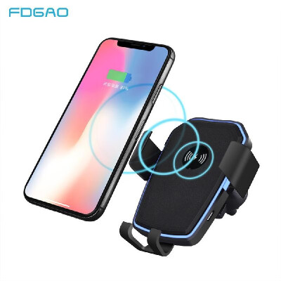 FDGAOcar wireless charging car gravity sensing bracket air outlet 10W fast charge mobile phone universal charger
FDGAOcar wireless charging car gravity sensing bracket air outlet 10W fast charge mobile phone universal charger