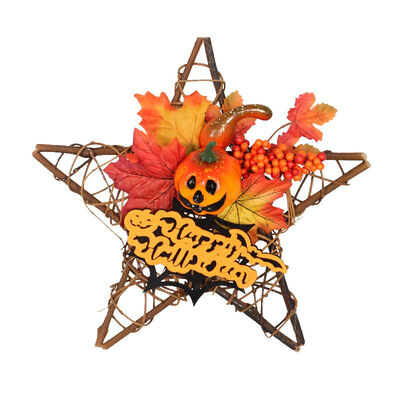 LED Light String Artificial Halloween Wreath Front Door Hanging Garland Holiday Home Decorations
LED Light String Artificial Halloween Wreath Front Door Hanging Garland Holiday Home Decorations