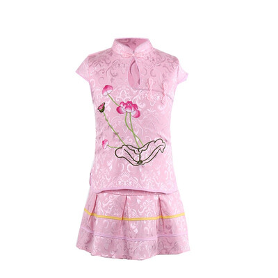 Girls Clothing Sets 2019 Summer Cotton Vest Two-piece Sleeveless Children Sets Casual Embroidered Lotus Girls Clothes
Girls Clothing Sets 2019 Summer Cotton Vest Two-piece Sleeveless Children Sets Casual Embroidered Lotus Girls Clothes