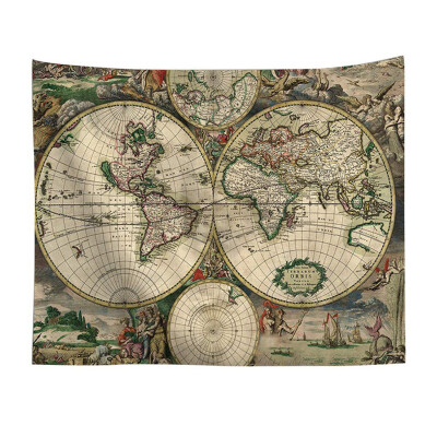 Toponeto Vintage World Map Wall Tapestries Hanging Hippie Tapestry Bedspread Yoga Mat New
Toponeto Vintage World Map Wall Tapestries Hanging Hippie Tapestry Bedspread Yoga Mat New