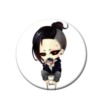 Tokyo Ghoul Brooch Japanese Animation Tokyo Ghoul Creative Kawaii Brooches & Pins for Clothes Bags Caps&Pencil Cases
Tokyo Ghoul Brooch Japanese Animation Tokyo Ghoul Creative Kawaii Brooches & Pins for Clothes Bags Caps&Pencil Cases