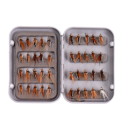 40 boxed bionic fly hooks vivid image on fish attraction strong 4 colors optional Carbon steel hooks outdoor fishing bait
40 boxed bionic fly hooks vivid image on fish attraction strong 4 colors optional Carbon steel hooks outdoor fishing bait