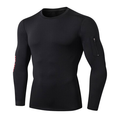 Men sports t-shirt Long Sleeve Breathable Quick-drying Bottoming Round Collar T-shirt Sports Tops
Men sports t-shirt Long Sleeve Breathable Quick-drying Bottoming Round Collar T-shirt Sports Tops