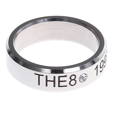 Kpop Seventeen Same Heel Letter Lettering Ring Unisex Pair Titanium Steel Ring Hot Gift
Kpop Seventeen Same Heel Letter Lettering Ring Unisex Pair Titanium Steel Ring Hot Gift