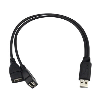 USB 20 A 1 Male to 2 Dual Female Data Hub USB Charging Power Y Splitter Cable Extension Cord
USB 20 A 1 Male to 2 Dual Female Data Hub USB Charging Power Y Splitter Cable Extension Cord