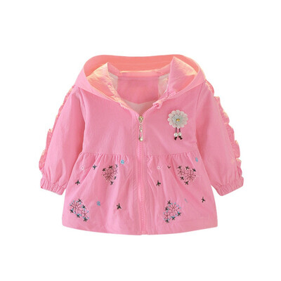 Spring Autumn Hooded Windbreaker Outerwear Children Girls Costume Baby Clothes Kids Clothes For Girls Toddler Baby Jacket Coat
Spring Autumn Hooded Windbreaker Outerwear Children Girls Costume Baby Clothes Kids Clothes For Girls Toddler Baby Jacket Coat
