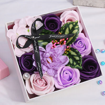 Beautiful Simulation Rose Soap Flower Handmade Creative Flower Box Valentines Day Teachers Day Gift Home Festive Supplies
Beautiful Simulation Rose Soap Flower Handmade Creative Flower Box Valentines Day Teachers Day Gift Home Festive Supplies