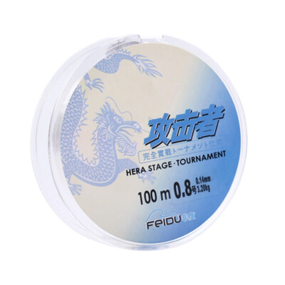 100M Nylon Monofilament Fishing Line Strong Pull Fishing Wire Wear-resistant Fishing Leader Line Fishing Accessories
100M Nylon Monofilament Fishing Line Strong Pull Fishing Wire Wear-resistant Fishing Leader Line Fishing Accessories