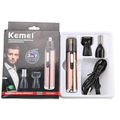 EU 2 minutes Multifunction Electric Nose Trimmer 3 In 1 Electric Device Cleaner Shaving&Hair Removal Tool
EU 2 minutes Multifunction Electric Nose Trimmer 3 In 1 Electric Device Cleaner Shaving&Hair Removal Tool
