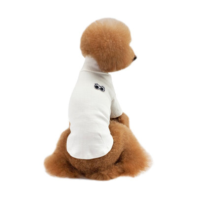 Pet Dog Hoodie Solid High Collar Thickening Cotton T-Shirt Puppies Body Winter Pets Clothes Pet Warm Coat roupa de cachorro