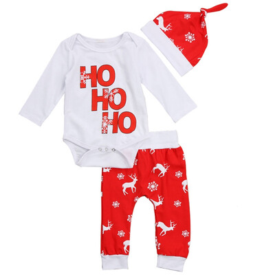 Bobora 3pcs Toddler Baby Boy Letter Printed Tops Reindeer Printed PantsHat Clothes Set Infant Outfits
Bobora 3pcs Toddler Baby Boy Letter Printed Tops Reindeer Printed PantsHat Clothes Set Infant Outfits