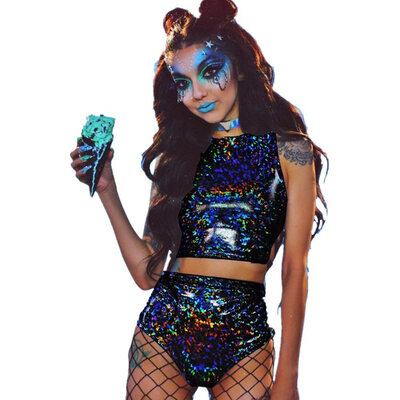Festival Queen Crop Top And Hot Shorts Outfits Women 2 Piece Sets Sexy Lace Up Festival Party Rave Clothing Two Piece Set
Festival Queen Crop Top And Hot Shorts Outfits Women 2 Piece Sets Sexy Lace Up Festival Party Rave Clothing Two Piece Set