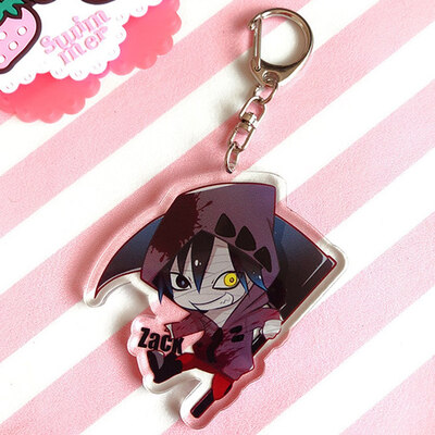 CAR-TOBBY Japan Anime Keychain Angels of Death Zack Isaac Foster Acrylic Key Ring Pendants
CAR-TOBBY Japan Anime Keychain Angels of Death Zack Isaac Foster Acrylic Key Ring Pendants