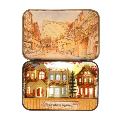 Gotoamei DIY Miniature House Furniture LED Box Theatre Decorate Creative Christmas Gifts
Gotoamei DIY Miniature House Furniture LED Box Theatre Decorate Creative Christmas Gifts